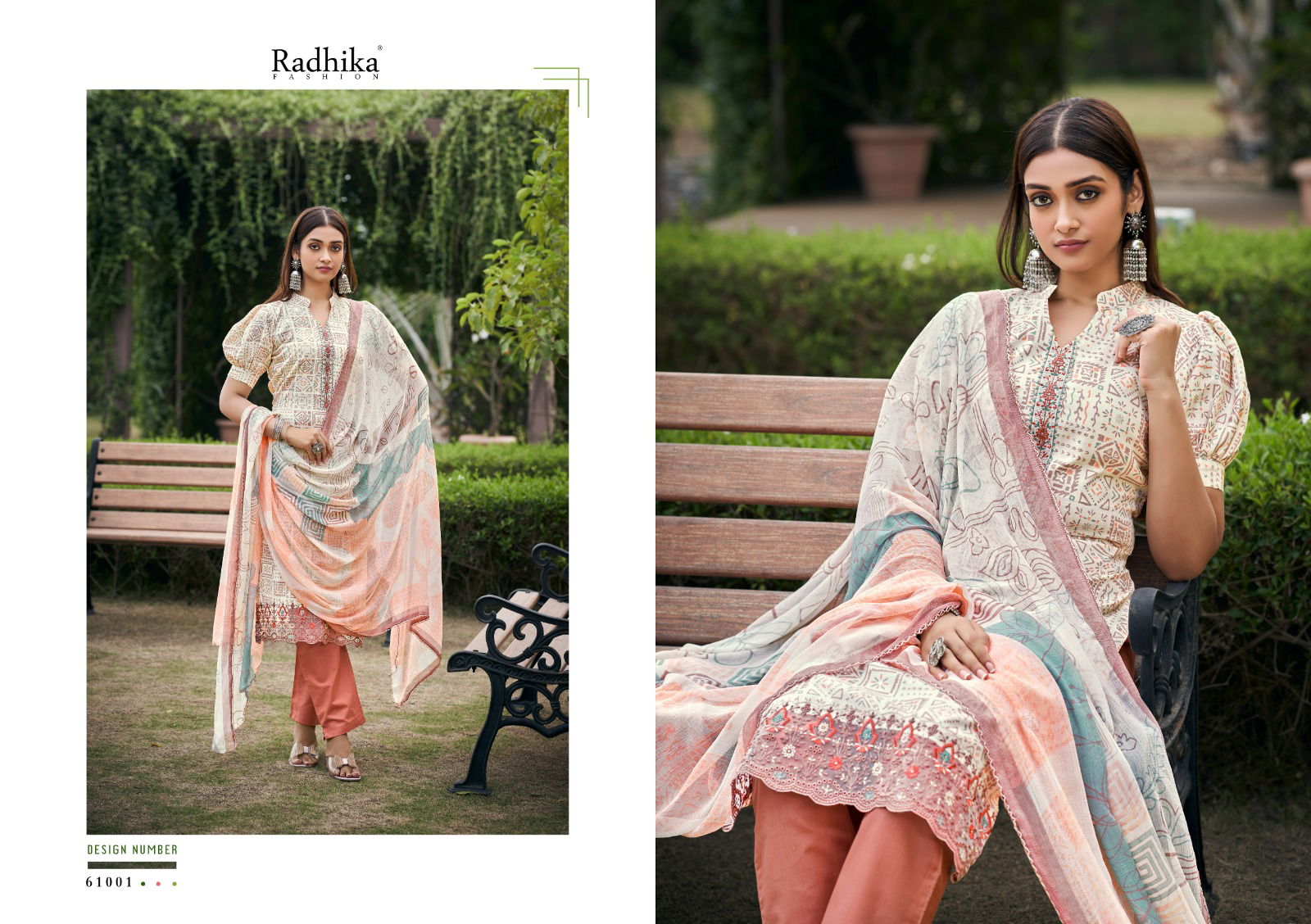 Azara Naira By Radhika Printed Cotton Dress Material
